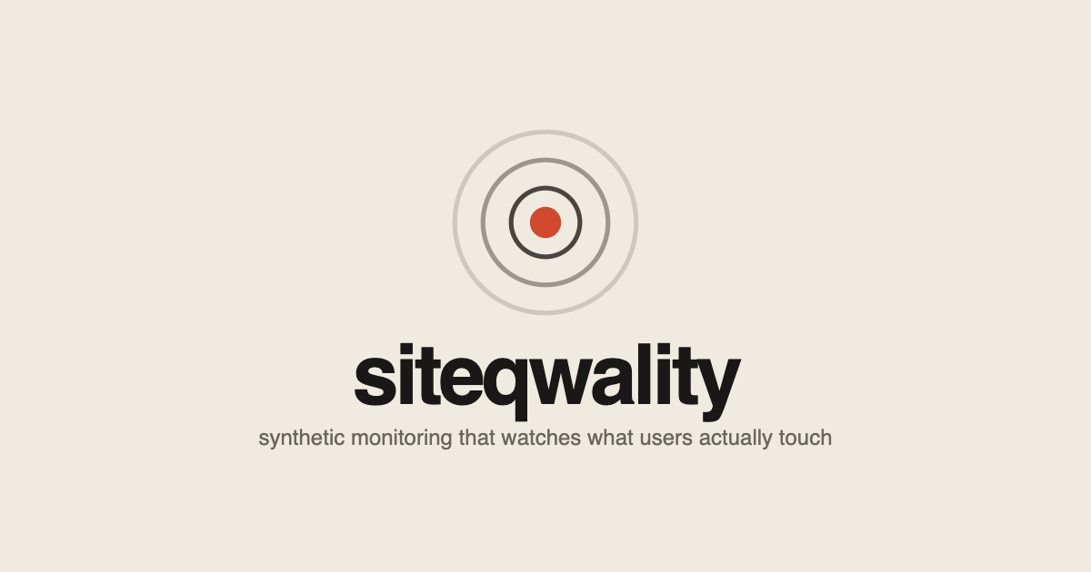 Grafik: Pingdom vs. Site Qwality