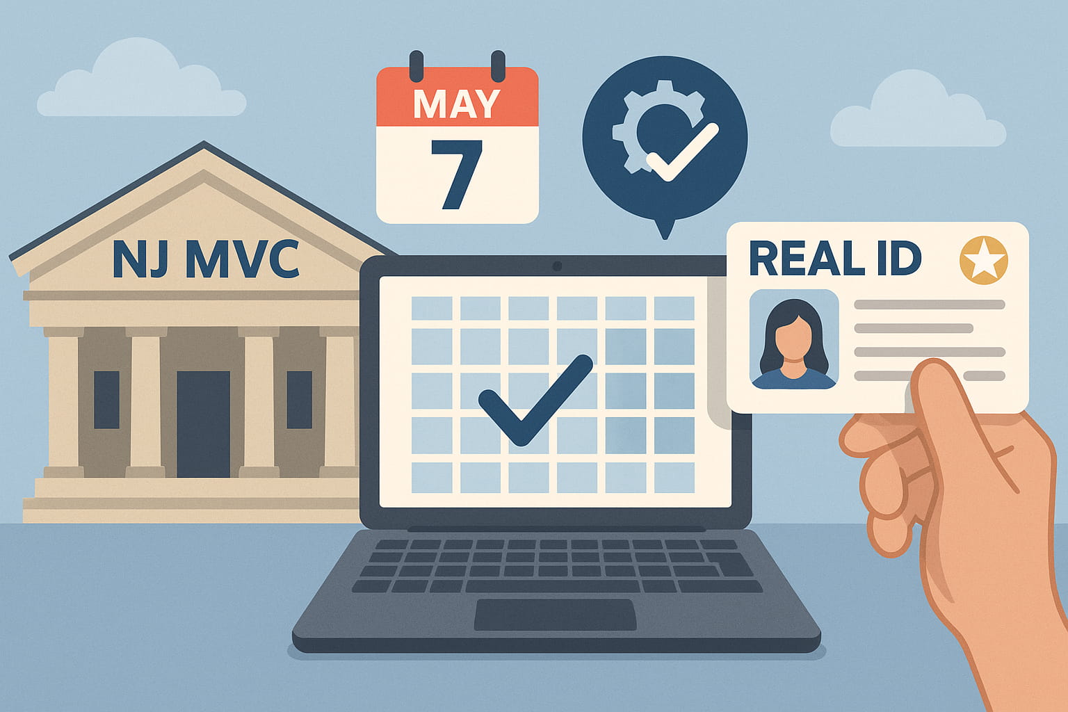 NJ MVC Real ID Infografik